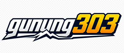 Logo gunung303 bernuansa ungu
